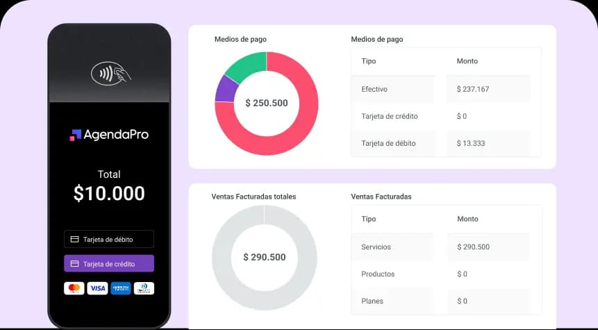Facturación y pagos con AgendaPro