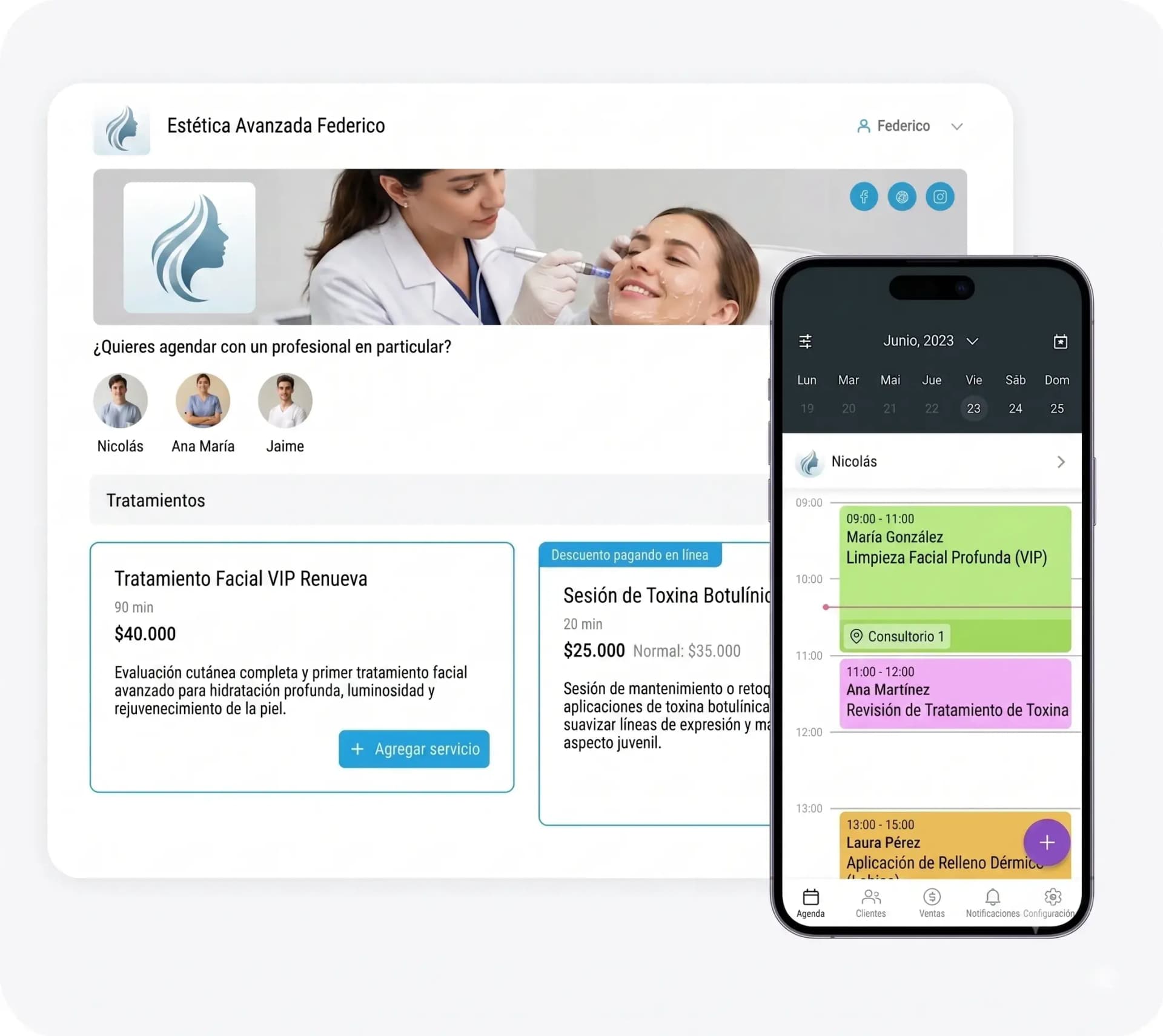 software para clinica de estetica