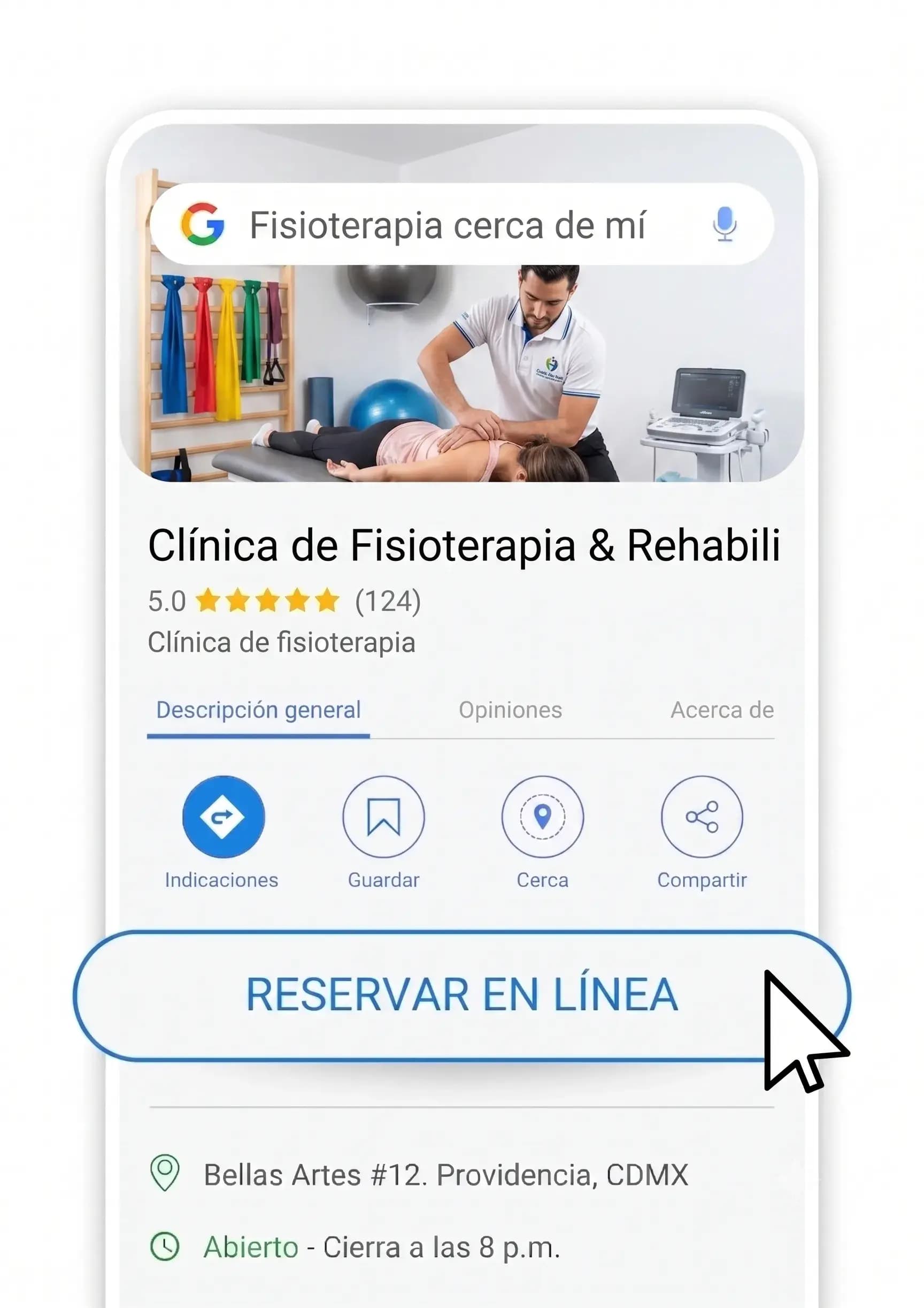 Sistema para gestión de clinica fisioterapeútica