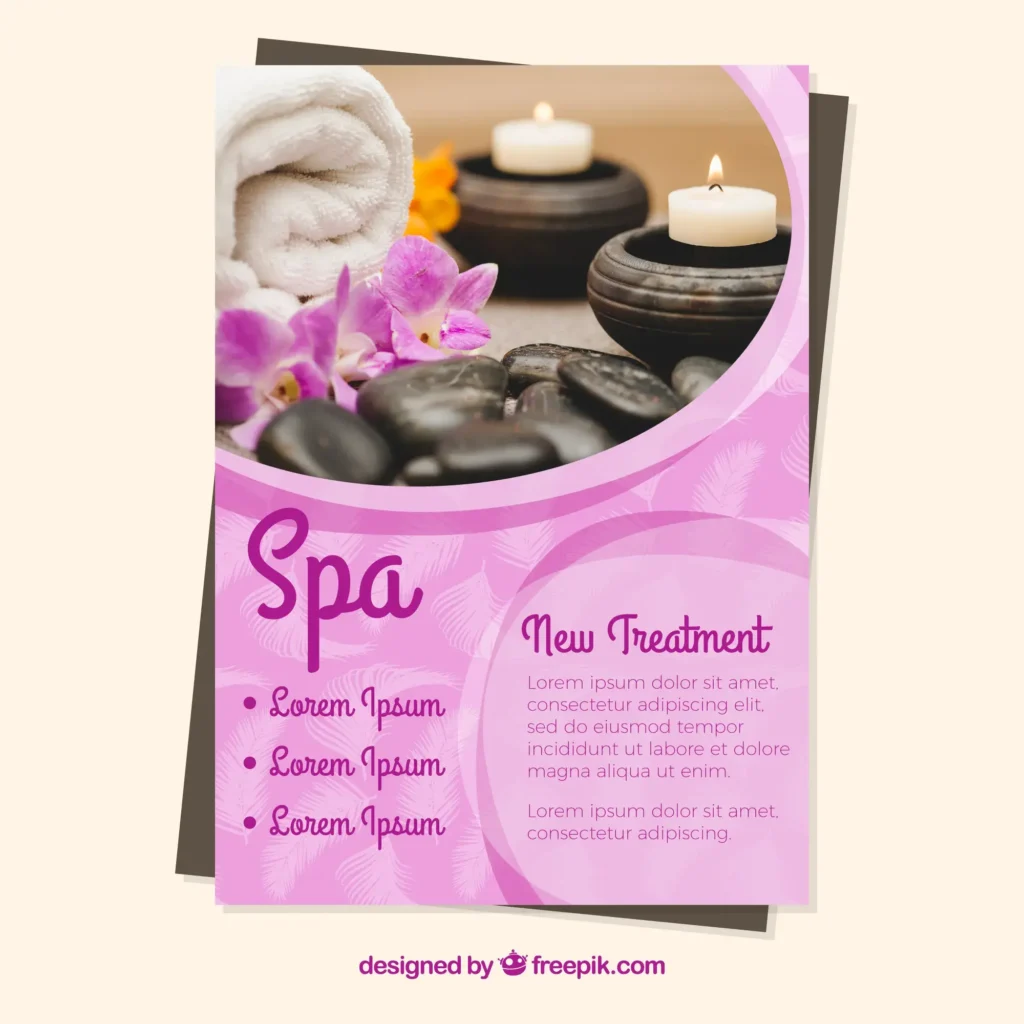 spa masajes publicidad