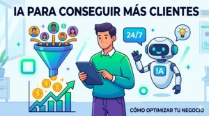 Cómo usar IA para conseguir más clientes en tu negocio