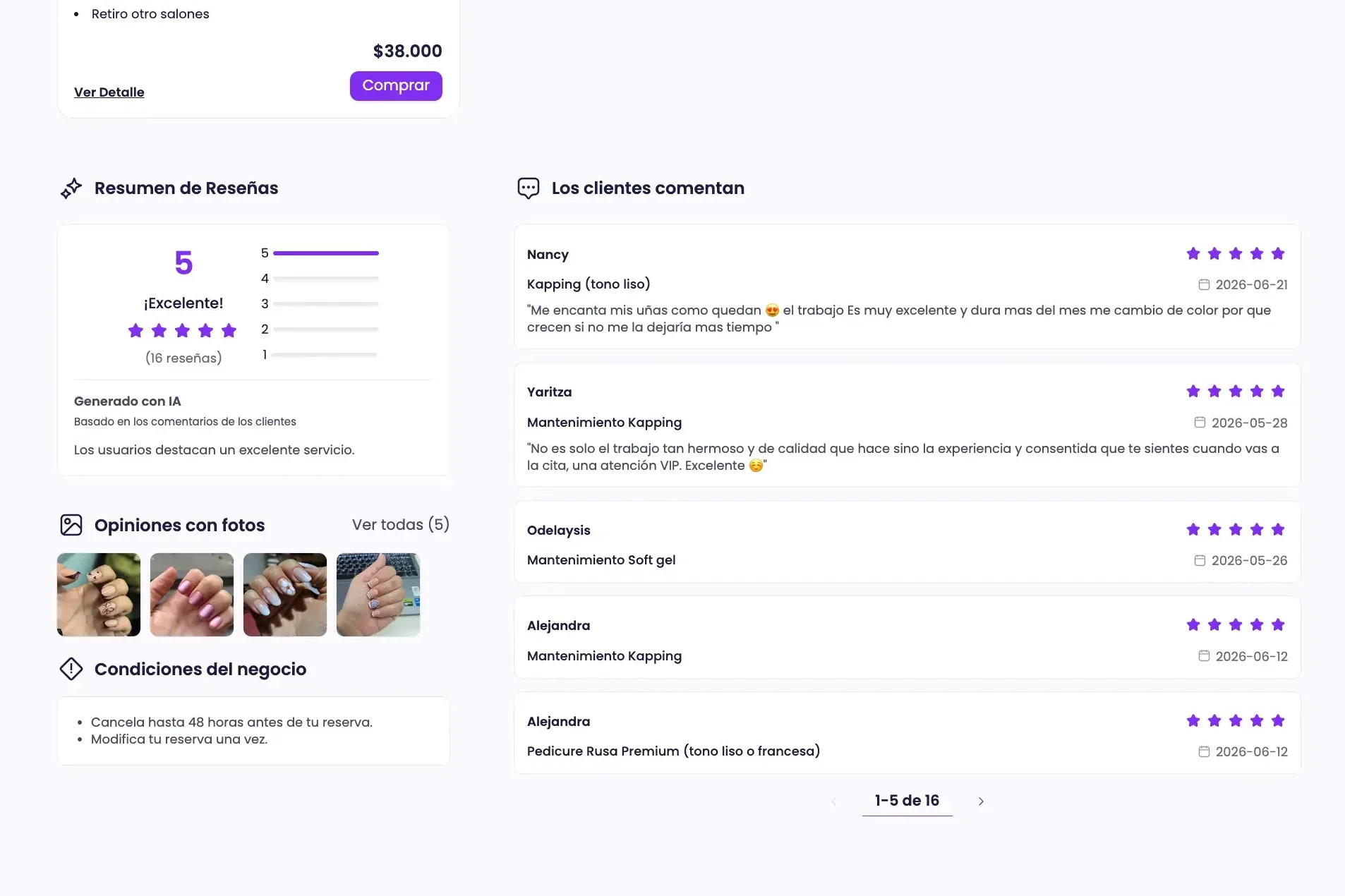 marketplace para negocios de servicios en Chile