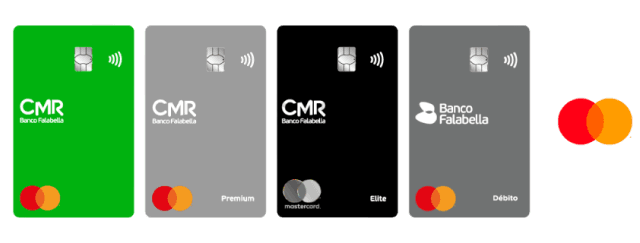 Tarjetas CMR y débito Banco Falabella