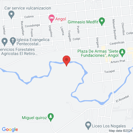 Juan Francisco Valderrama Erices map