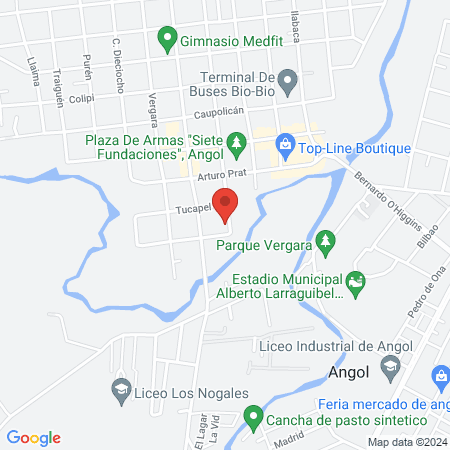 Centro Médico Kinesico La Frontera map