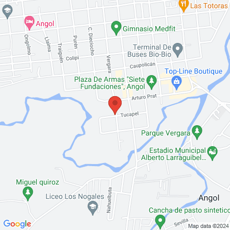 Clínica Los Andes (Angol) map