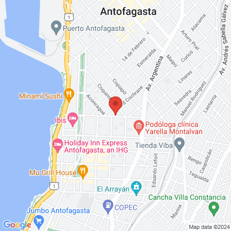 Salón Belleza Peluquería Antofagasta SEBÁSTIAN HAIR DESIGN map