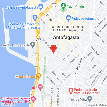 Gimnasio Body Fitness map