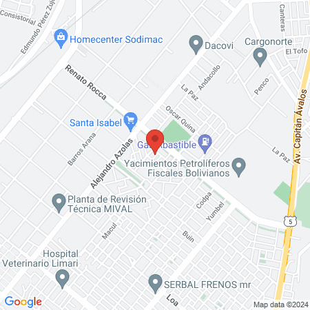 Peluquería canina Guapito map