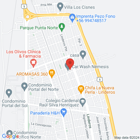 Yogui Kids Arica map