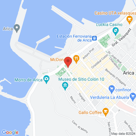 Clínica Dental RedSalud Arica map