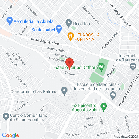 Alvaro Alfaro Escobar Dentista Especialista En Estética Dental Y Facial Arica map