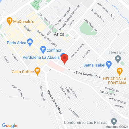 Meli Dent Clínica Dental y Urgencias Dentales map