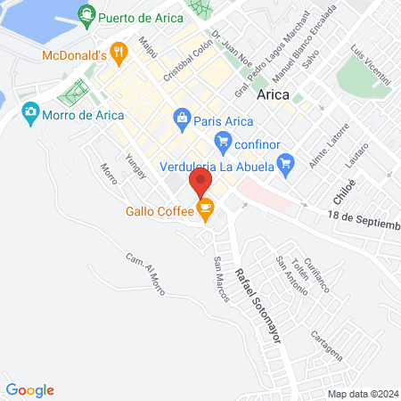 Juan Bautista Horta Becerra map