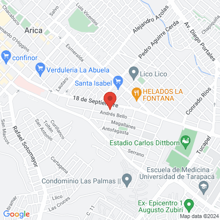 Umavida, Centro clinico, Hidrokinesiterapia y Rehabilitación Física. KINESIÓLOGO map