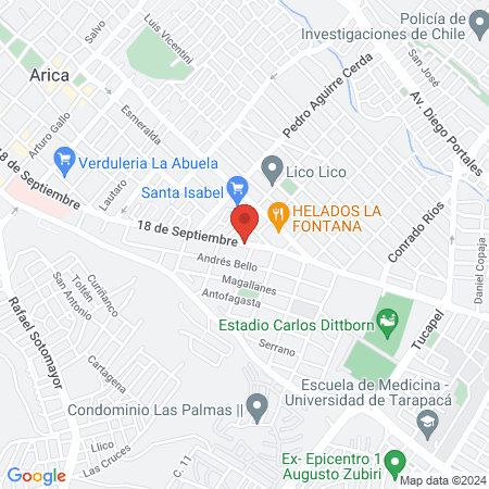 Centro Médico Kimsa map