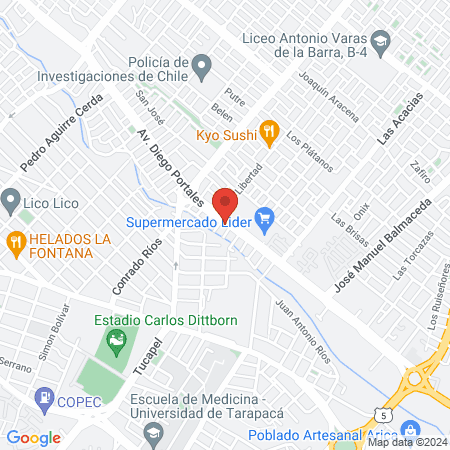 Clinica Veterinaria Oasis map