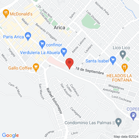 ARISA Centro Odontológico map