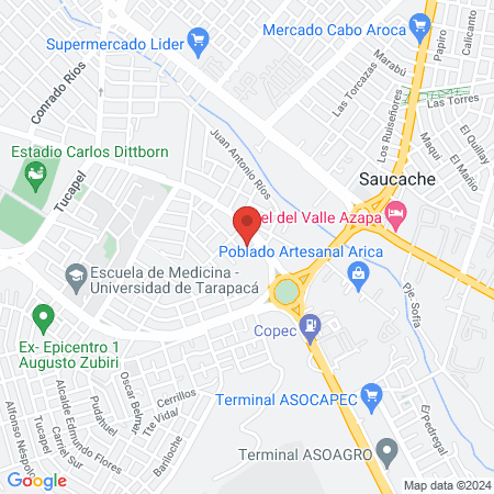 Clínica Dental Saucache map