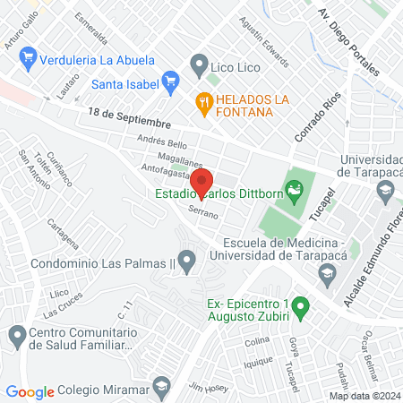 Aragón Ortodoncia map