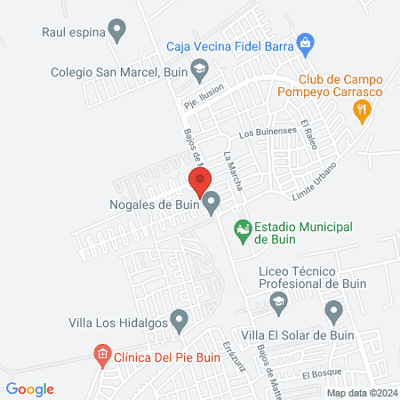 Peluquería Los Nogales map
