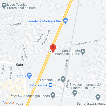 Clínica Alma Dental Buin map