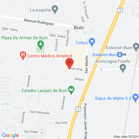 Eleva Salud map