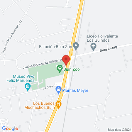Hospital Clinico Veterinario SOS BuinZoo map