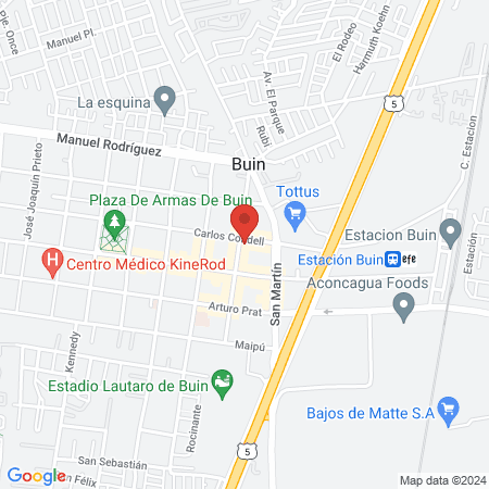 Veterinaria Cachorros map