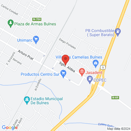 Clinica Vidial Bulnes map