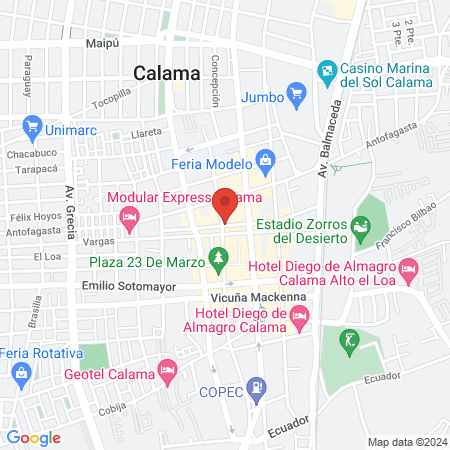 Salón Uñas Manicure Pedicure Calama MARIFER map