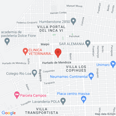 Bella mujer calama map