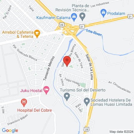 SALON UNISEX GODIVA map