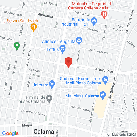 Manicure y Barberia map