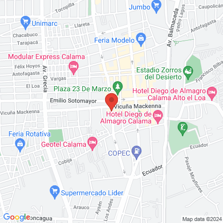 Rocío lamich estética y spa map