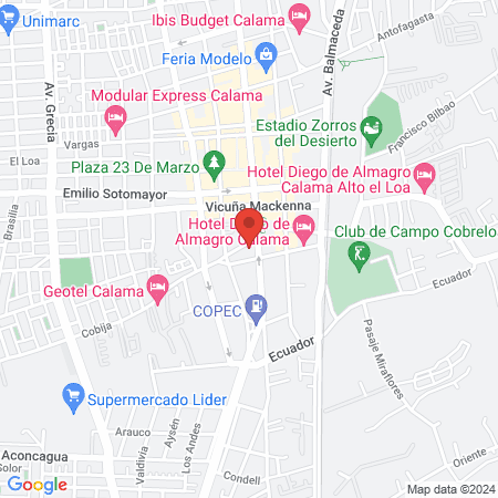 Bliss Tantra Spa, Calama. map