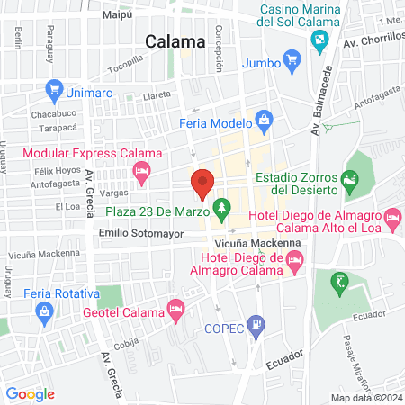 Clinica dental Vimadent map