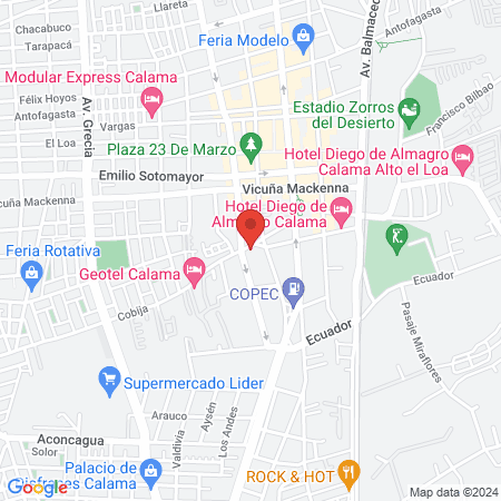 Centro Oftalmológico Visión map