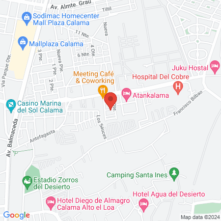 Centro Medico Laboral Miscanti map