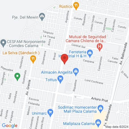 CENTRO MEDICO INSIDE map