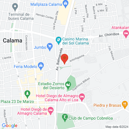 Veterinaria Gecher map