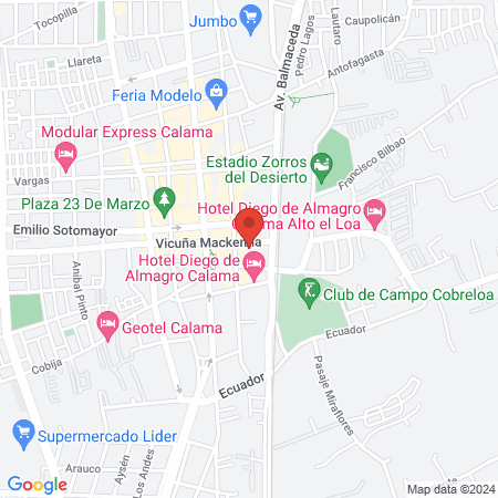 Clinica Alto del Sol map