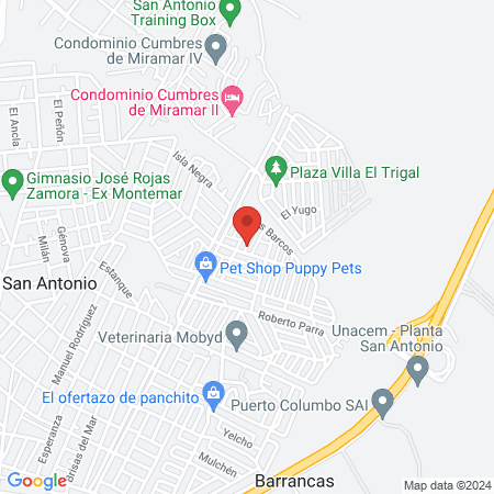 Naileth spa&belleza map