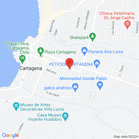 Comercialización , distribución y elaboración de detergente BAMM S.P.A map