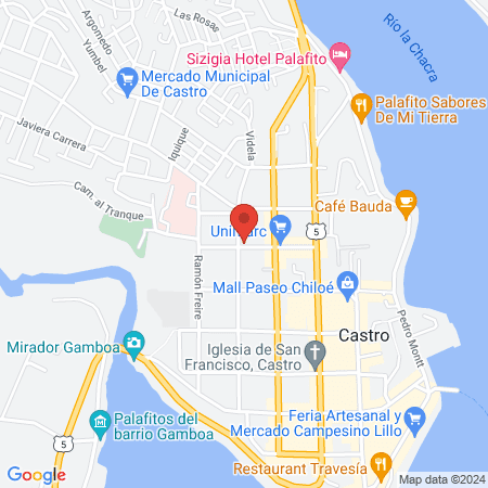 Barbería y peluquería imperio map