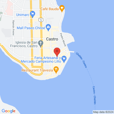 Clinica Arte Dental, castro chiloe map