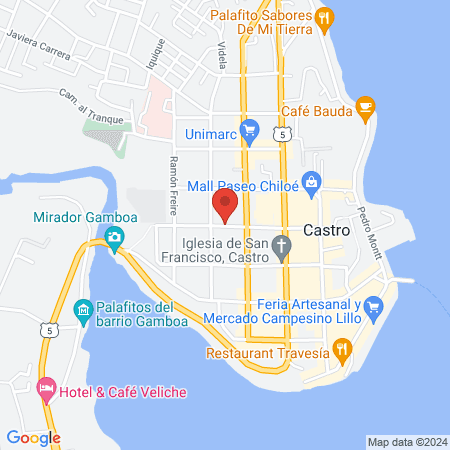 Servicio De Salud Chiloe Hospital Castro map