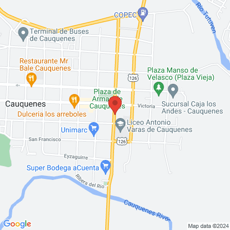 Claudio Eugenio Trucco Urrutia map