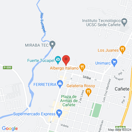 Gimnasio Municipal de Cañete map