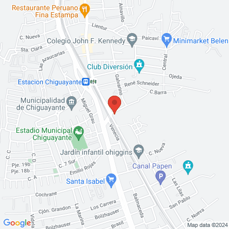 Gimnasio del Sindicato Industrial Caupolicán map